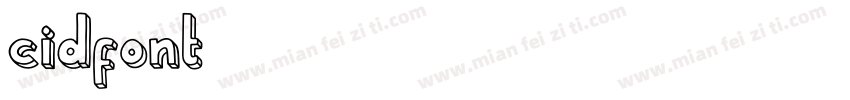 cidfont 4字体转换
